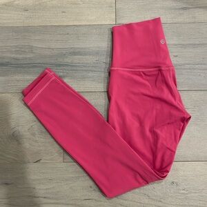 Lululemon Wunder Under Leggings 25” size 4